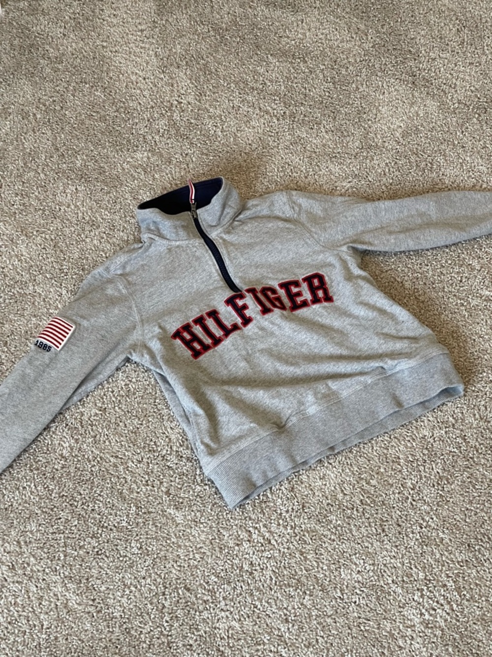 Boys Tommy Hilfiger quarter zip
